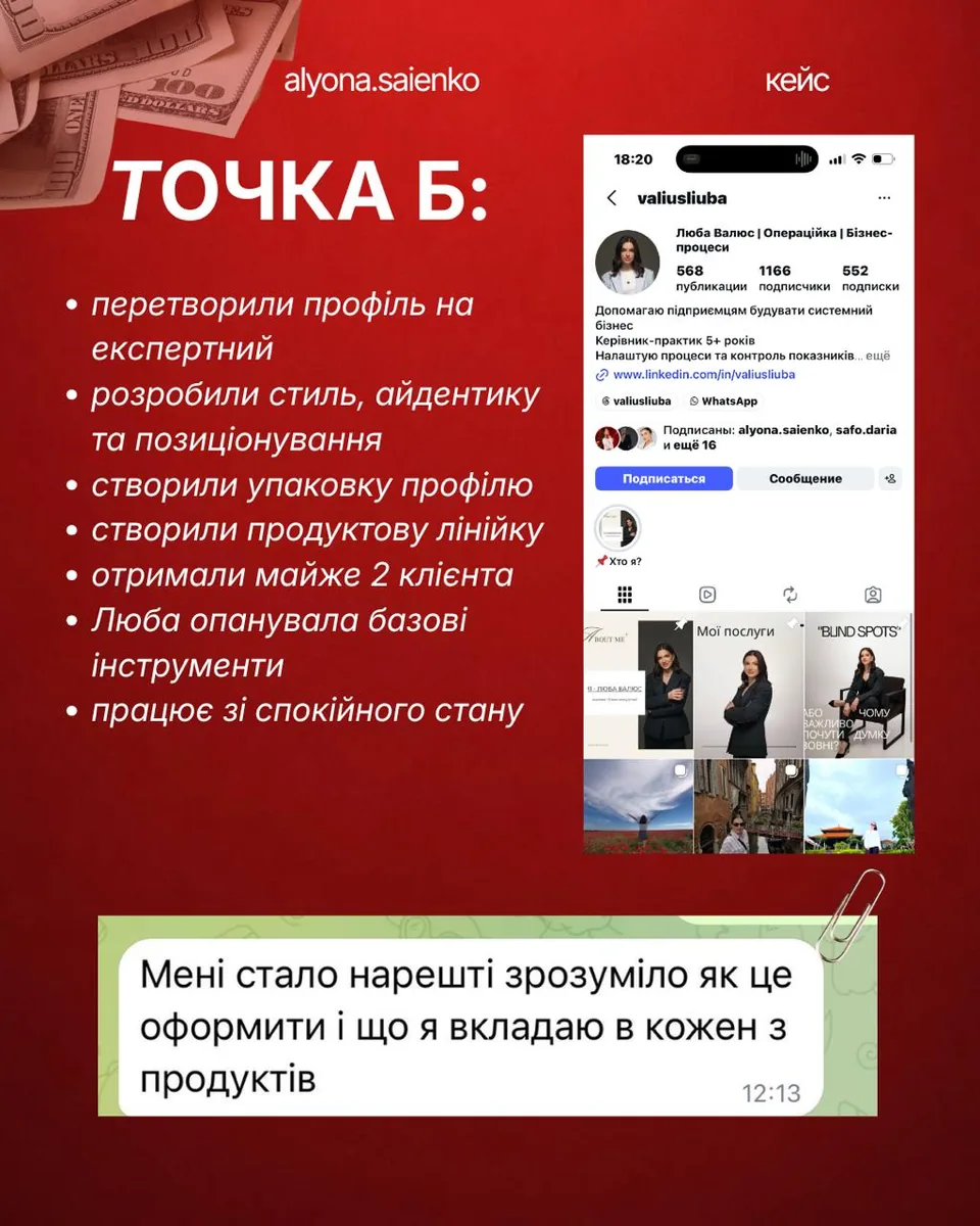 Точка Б: профіль став експертним