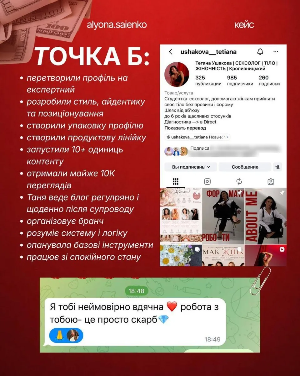 Точка Б: профіль став експертним
